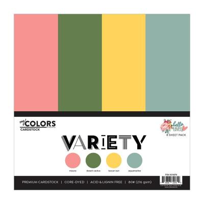 Photoplay Paper Hello Lovely Cardstock - Cardstock Variety Pack